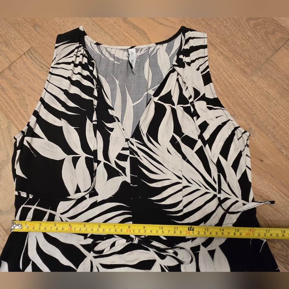Mango Black and White Maxi Dress - Picture 6 of 10